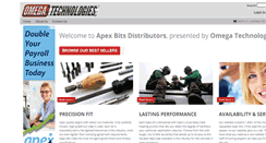 Desktop Screenshot of apexbitsdistributors.com